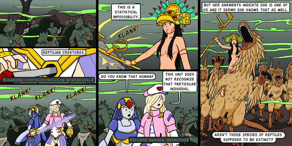 Breadfinder - Episode 241, Page 1: 241-Summon prehistoric ally